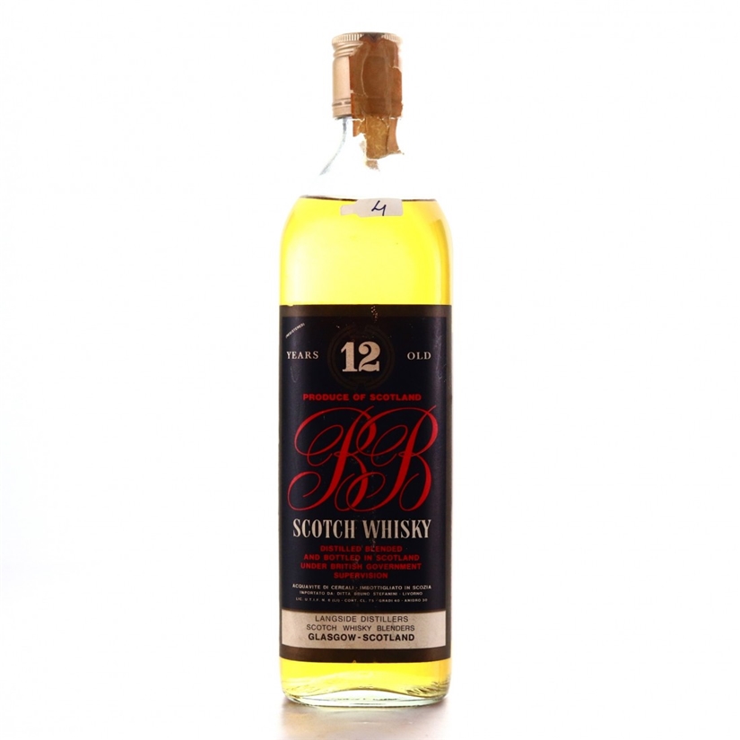 B&B 12 ANNI MALT SCOTCH WHISKY DA 75 CL B&B 12 ANNI MALT SCOTCH WHISKY DA 75 CL