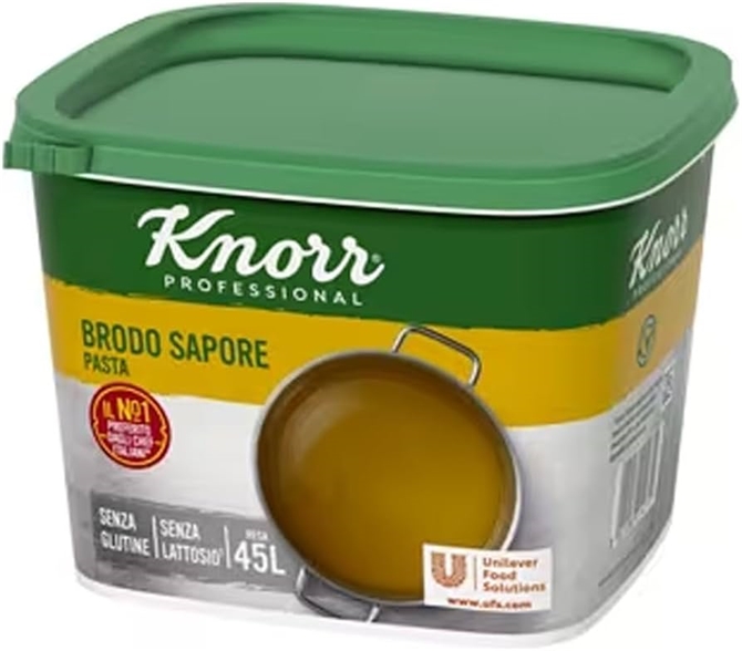 Knorr Brodo Sapore in pasta 1 Kg - senza glutine e lattosio Knorr Brodo Sapore in pasta 1kg