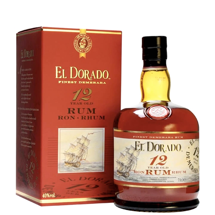 RUM EL DORADO 12 YO 40% CL 70 RUM EL DORADO 12 YO 40% CL 70