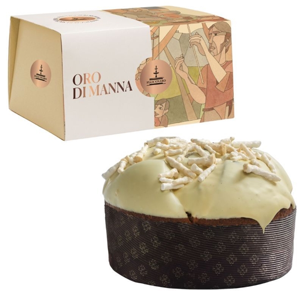 FIASCONARO PANETTONE ORO DI MANNA KG 1 CON SCATOLA FIASCONARO PANETTONE ORO DI MANNA KG 1 CON SCATOLA